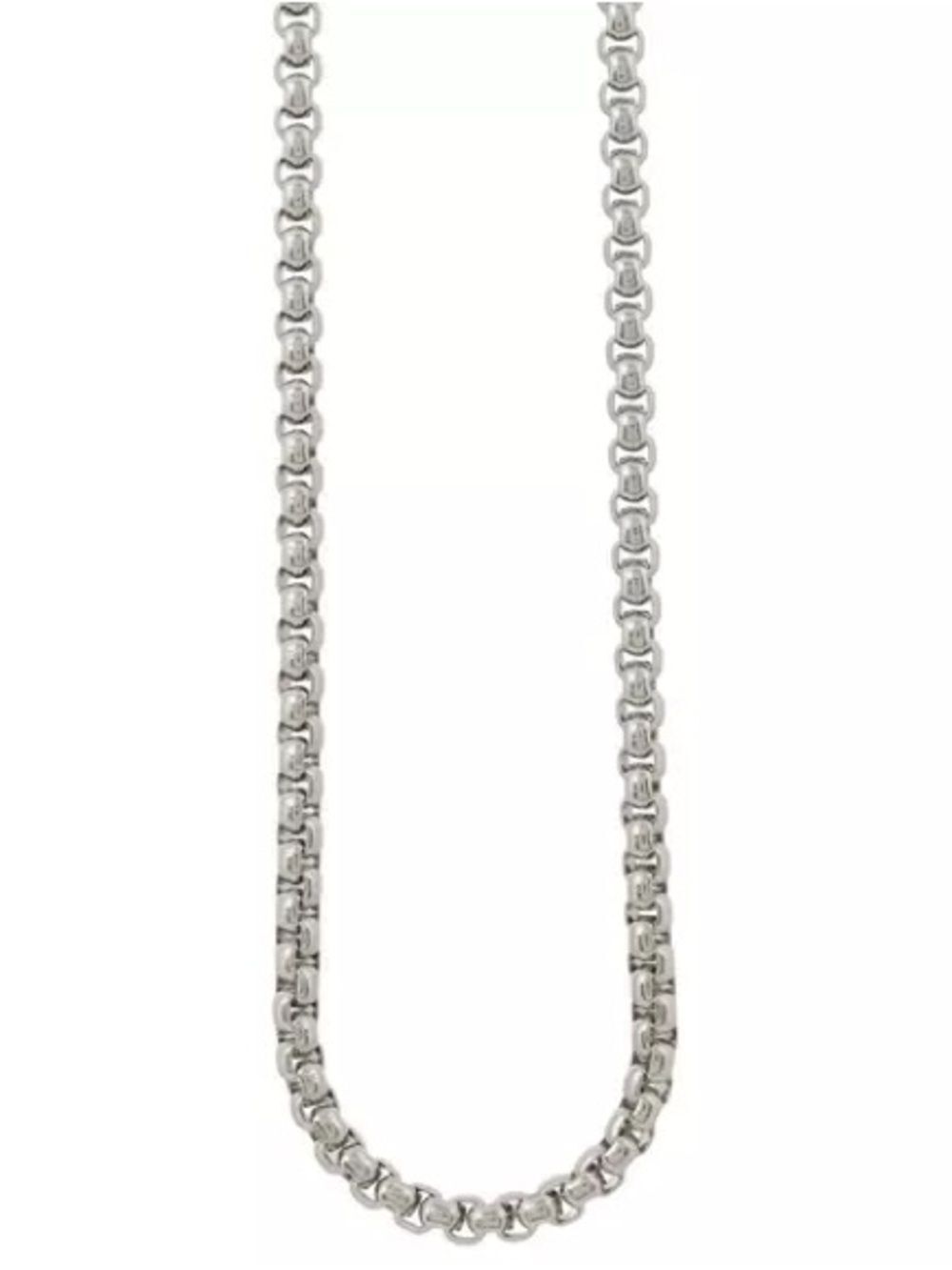 New 18” the Jewelry Shoppe Stainless Steel Box Chain Necklace